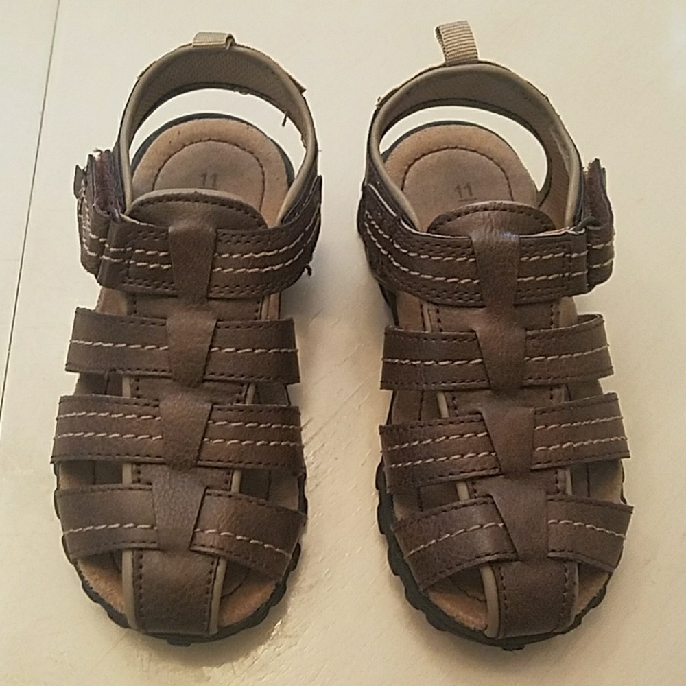 Carter's Leather Brown Sandals